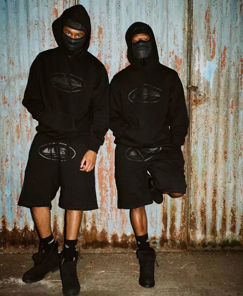 Moletom Corteiz Rule The World "Full Black"