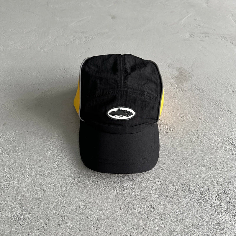 Boné Corteiz Spring "Preto/Amarelo"