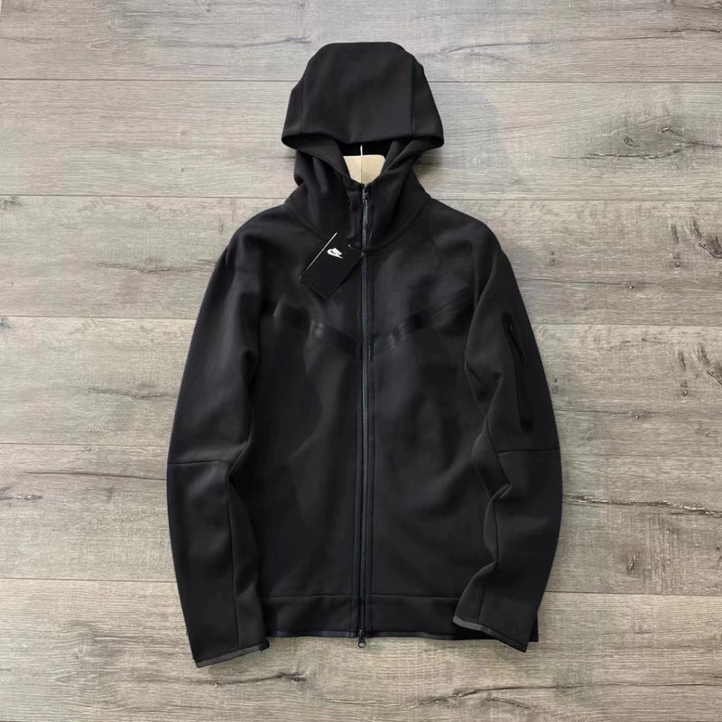 Tech Fleece Nike "Triple Black" (Parte De Cima)