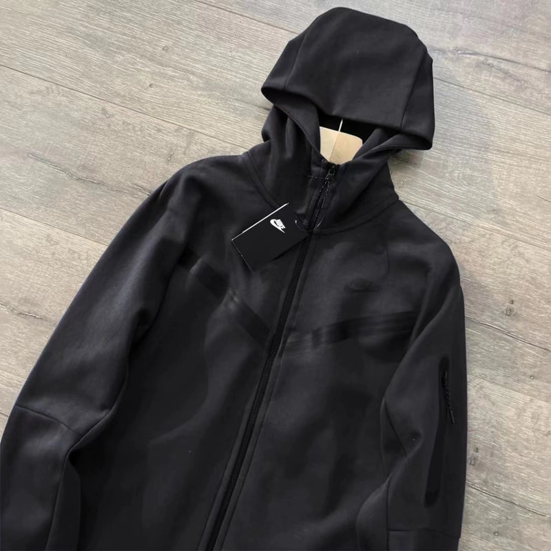 Tech Fleece Nike "Triple Black" (Parte De Cima)