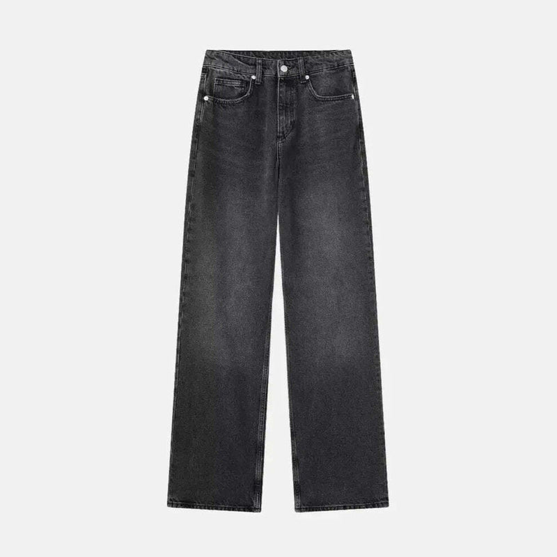 Calça Jeans Streetwear Baggy Preta