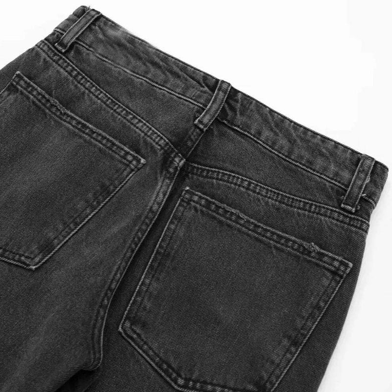 Calça Jeans Streetwear Baggy Preta