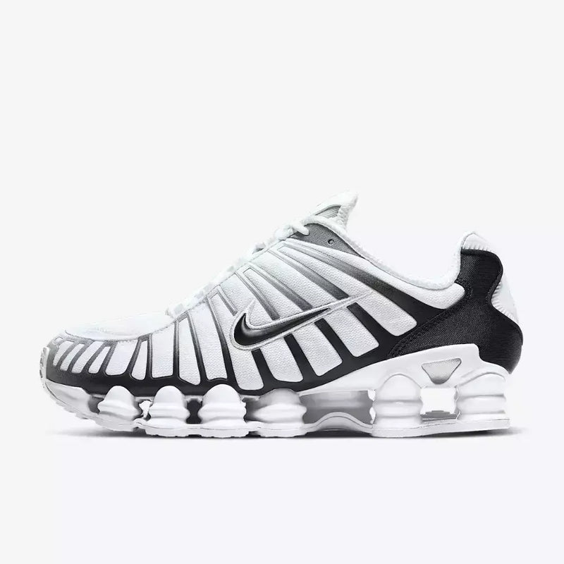 𝙉𝙄𝙆𝙀 𝙎𝙃𝙊𝙓 𝟭𝟮 𝙈𝙊𝙇𝘼𝙎 TL "White Metallic Platinum Black"