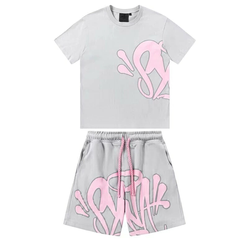 Synaworld Syna Logo Twinset "Grey/Pink"